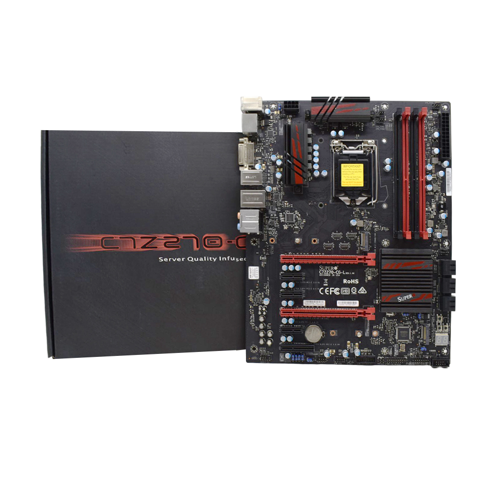 Intel Cpu Core I7 - لوحة أم سوبرمايكرو جديدة طراز C7Z270-CG-L