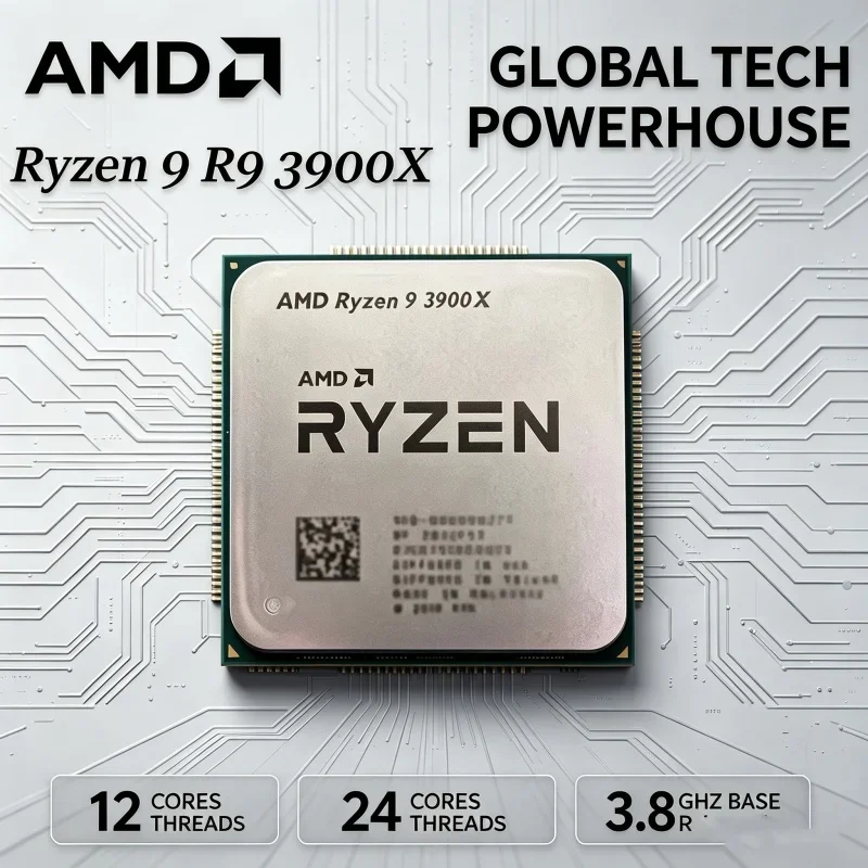 معالج AMD R9 3900X Ryzen 9 390 - مراجعة Amd Cpu Ryzen 9 وسعره