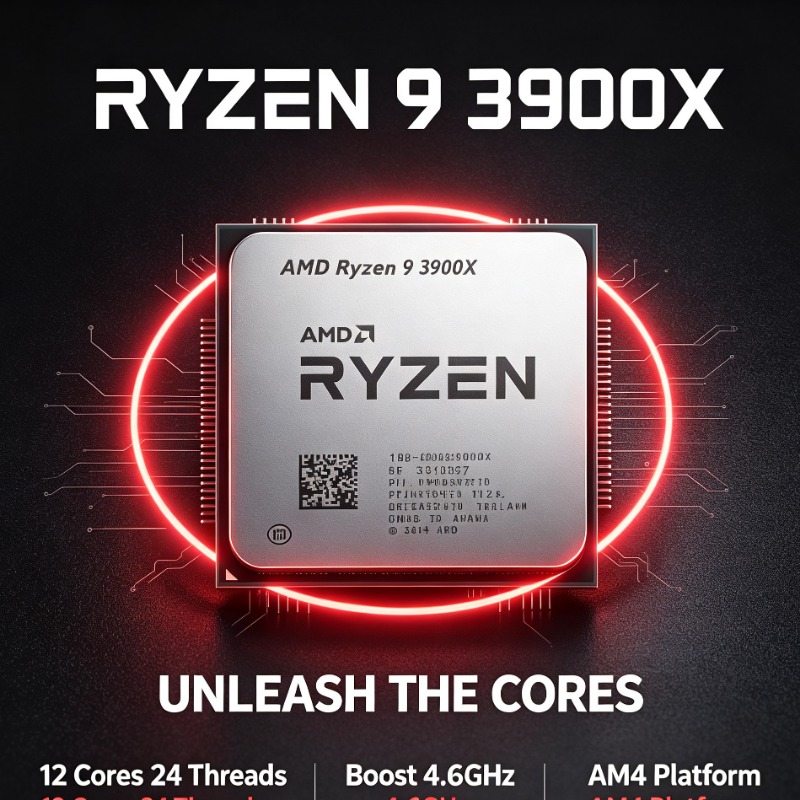 معالج كمبيوتر AMD Ryzen 9 3900 - مراجعة Amd Cpu Ryzen 9 وسعره