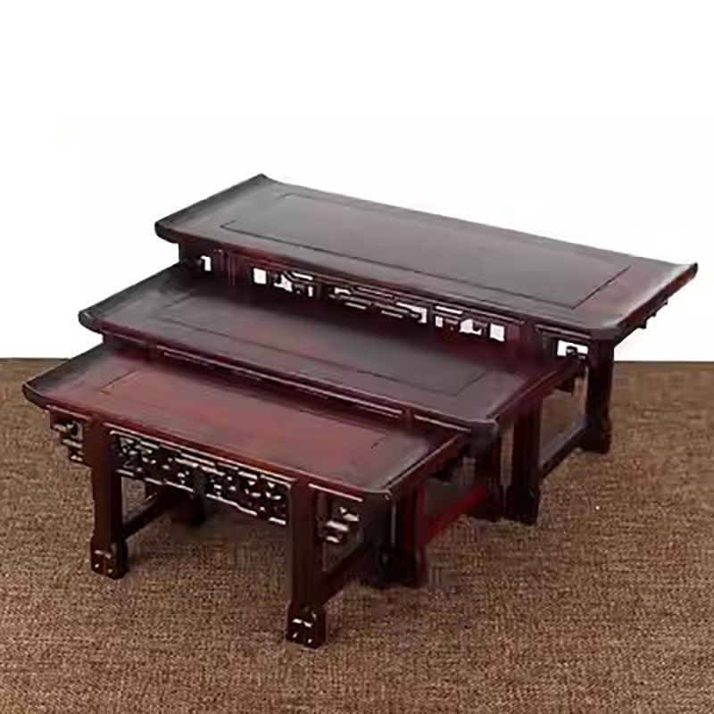 طاولة بوذا الماهوجني الصغيرة،  - مراجعة Desk Setup Retro وسعره