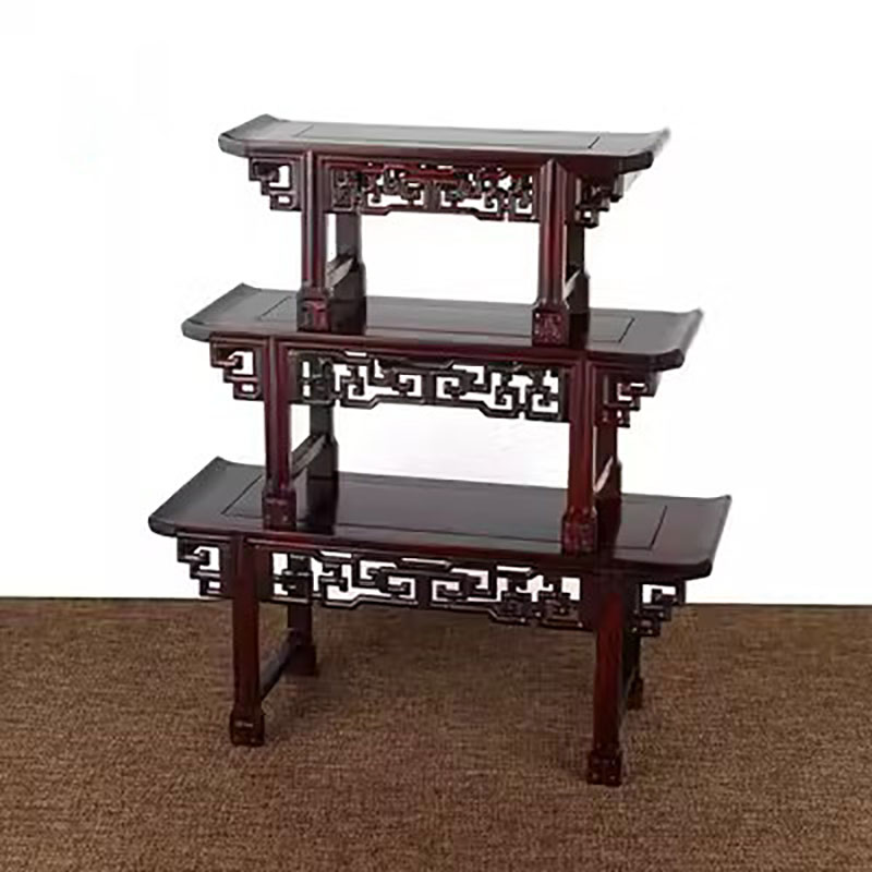 طاولة بوذا الماهوجني الصغيرة،  - مراجعة Desk Setup Retro وسعره
