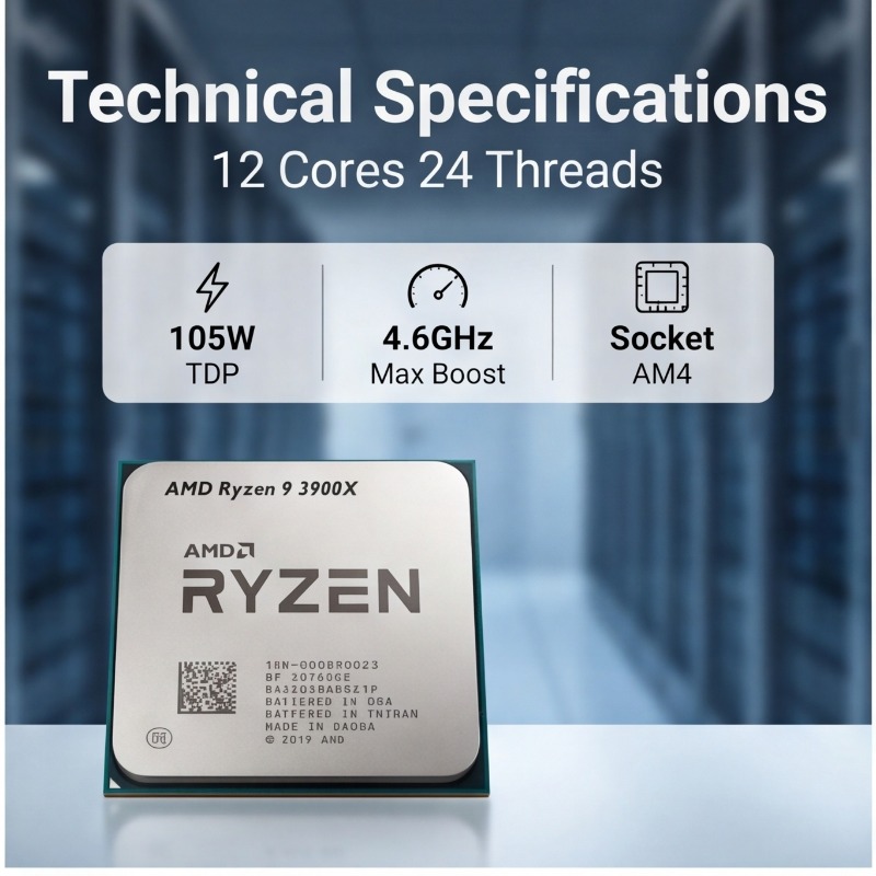 معالج سطح المكتب AMD Ryzen 9 3 - مراجعة Amd Cpu Ryzen 9 وسعره