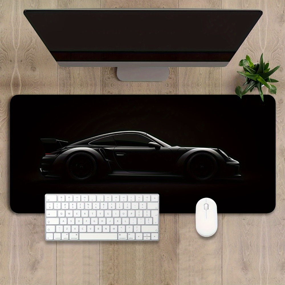 لوحة ماوس ألعاب سوداء مصقولة - - مراجعة Desk Setup Editing وسعره